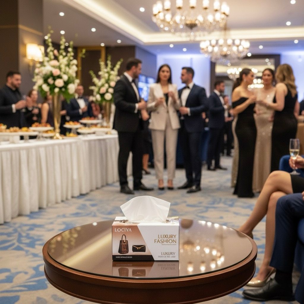 Event marketing with branded tissue paper for maximum attendee engagement in UAE